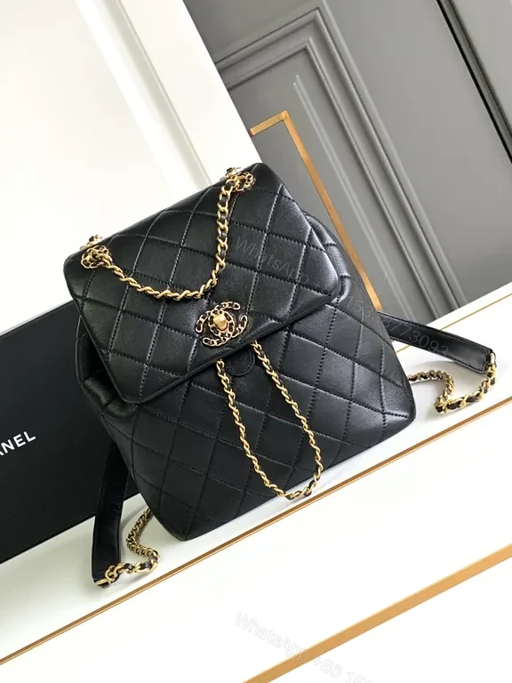 Chic Quilted Flap Backpack – Luxury Everyday Carry — view 1