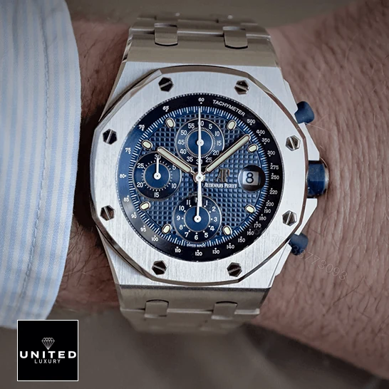 View 7 of Audemars Piguet Royal Oak Offshore 26237ST.OO.1000ST.01 Replica