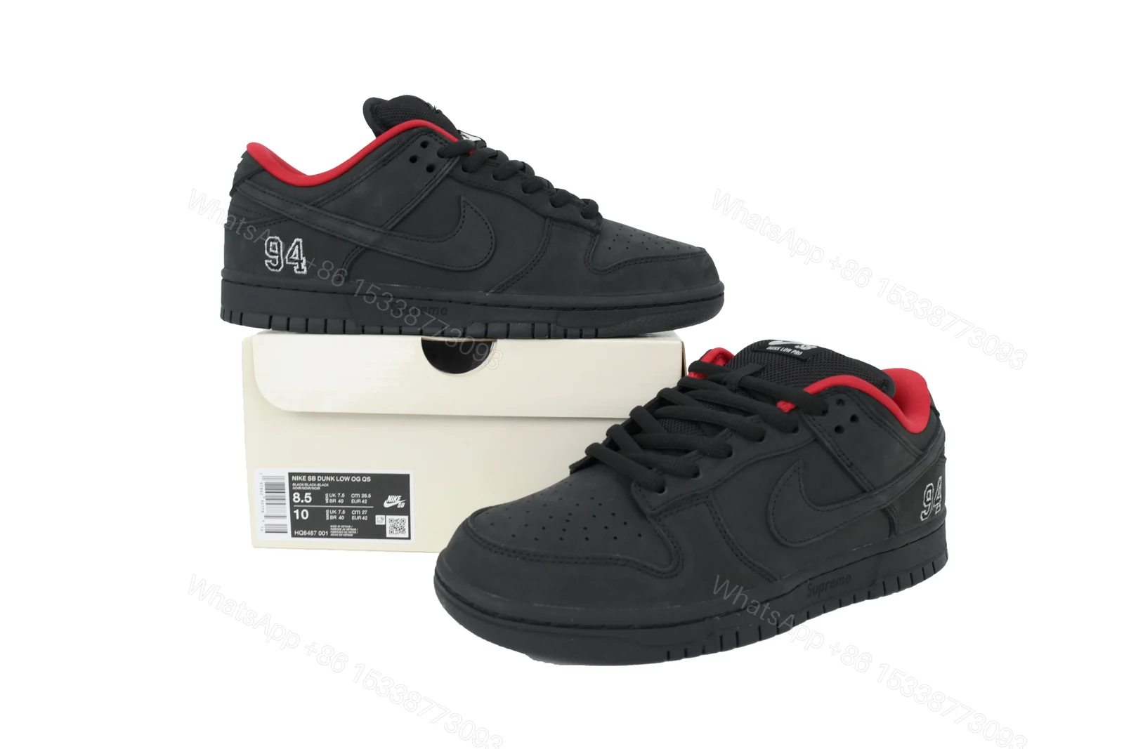 View 8 of The Powerpuff Girls x Nike SB Dunk Low Black HQ8487-001