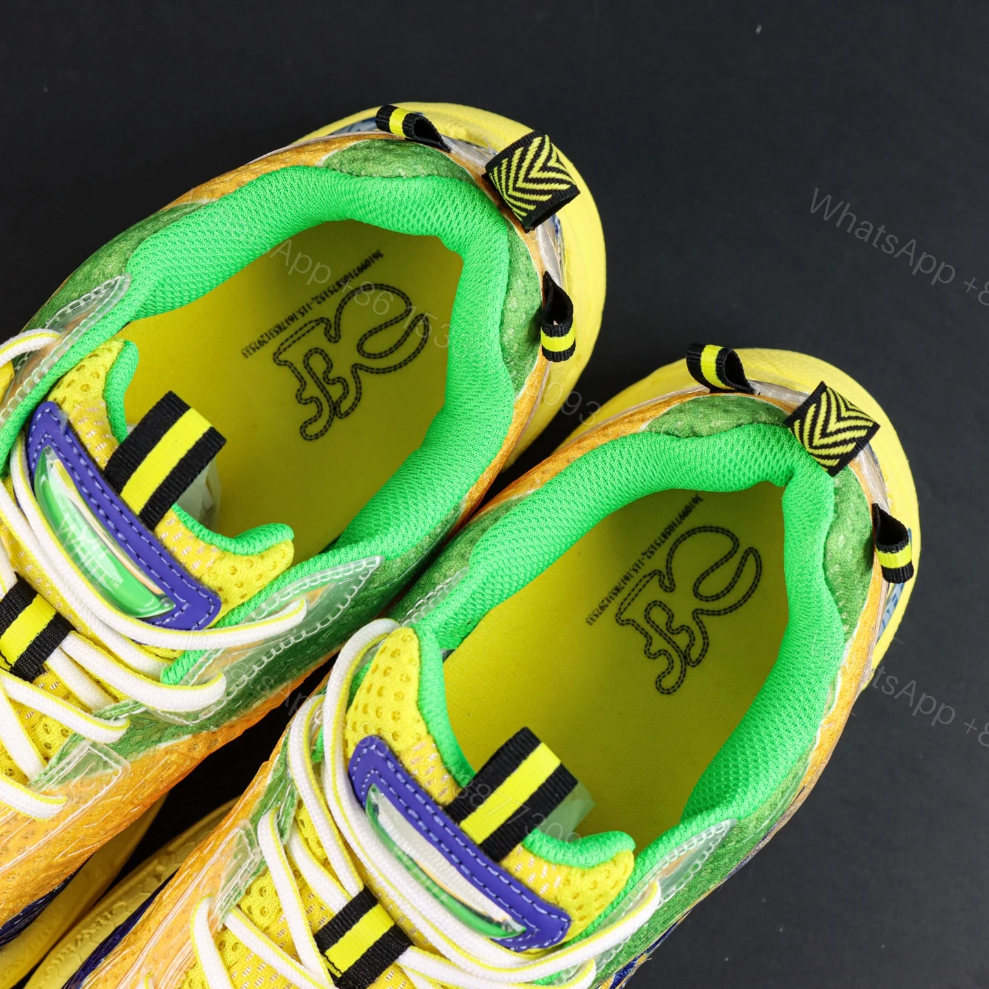 View 4 of Off White Be Right Back Multicolor Print Reps