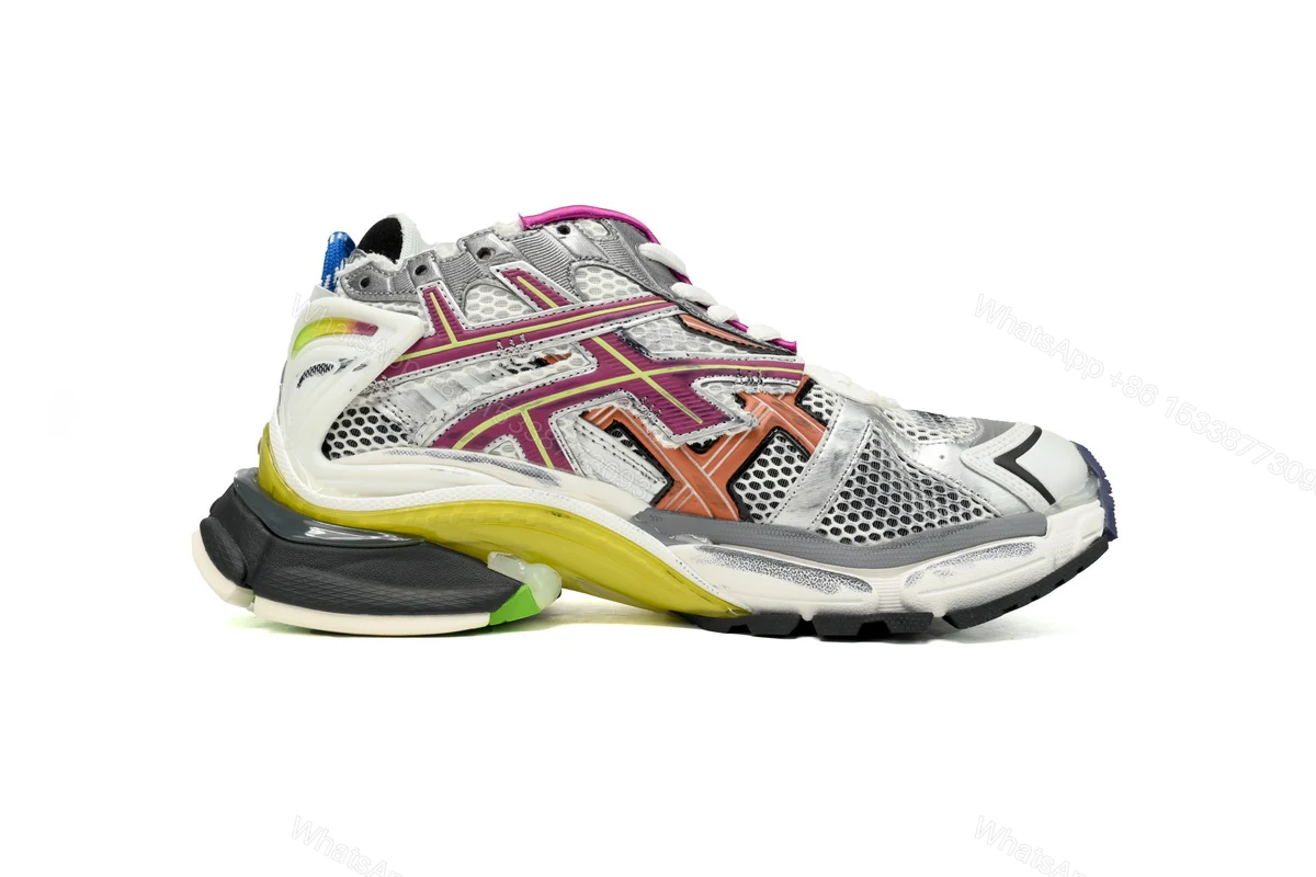 View 5 of Balenciaga Runner Silver Purple Reps