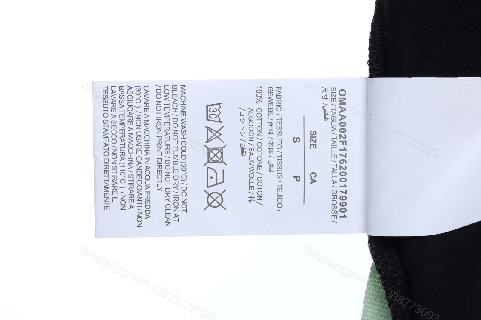 View 9 of Off-White Fireworks T-Shirt Black