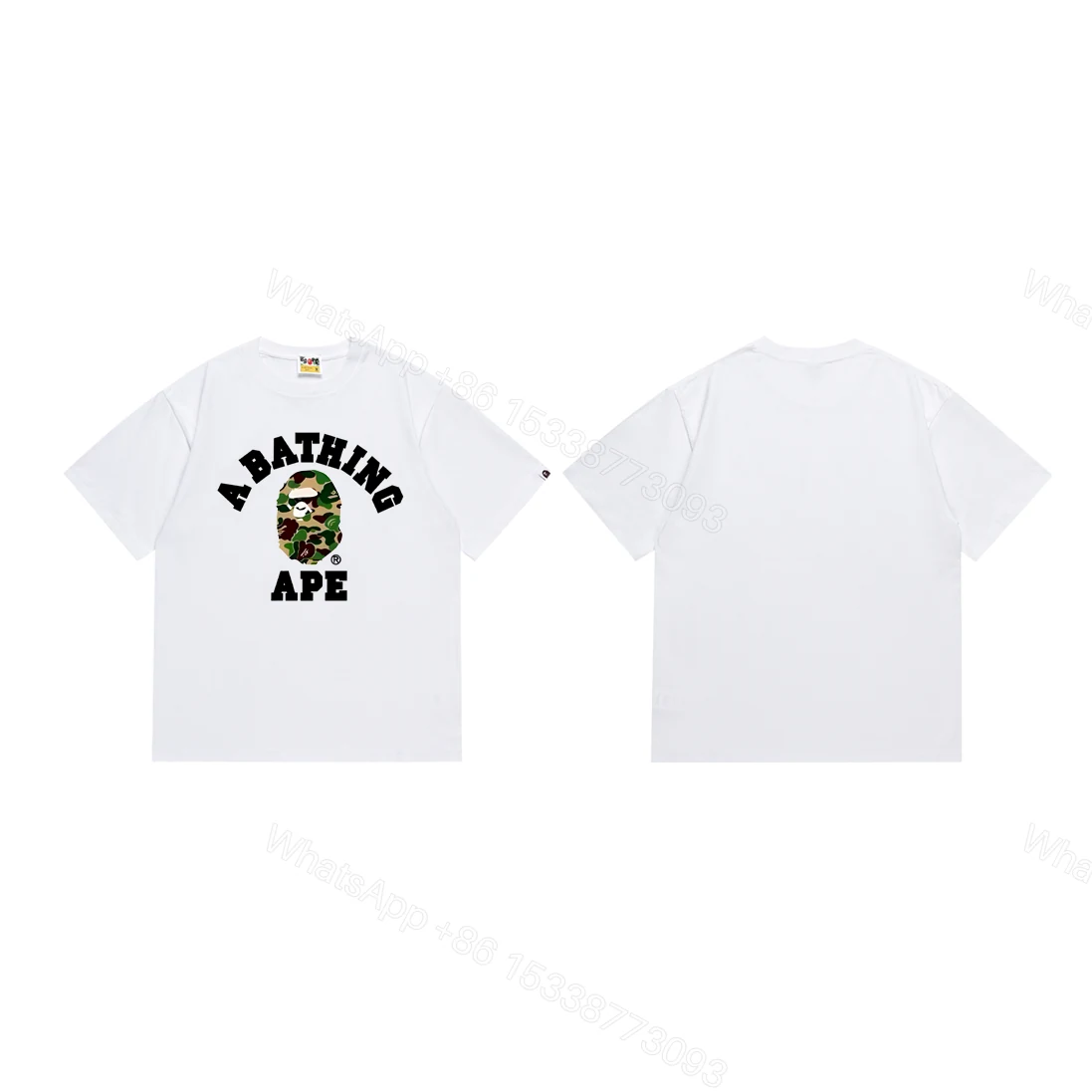 Bape T-Shirt Green print #266 — view 2