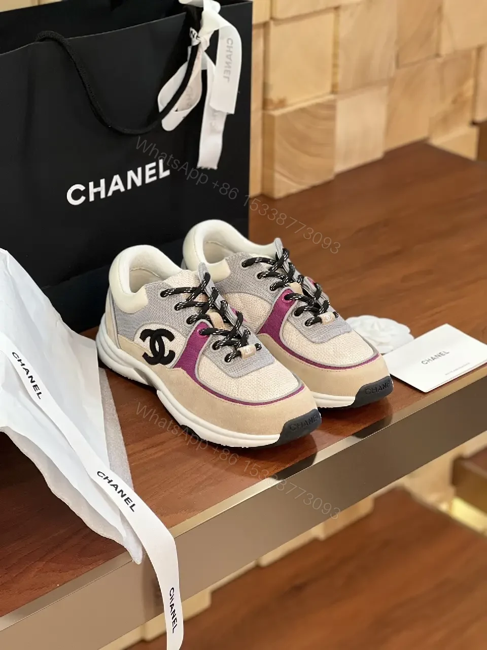 View 2 of Luxed Colorblocked Knit-Suede High-Tops with Plush Comfort