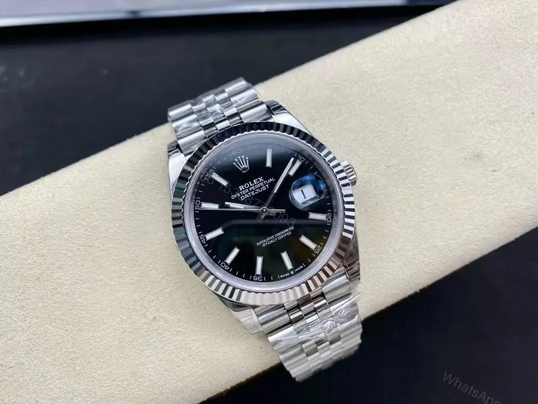 View 7 of Rolex Datejust 126234 Black Dial Replica clone