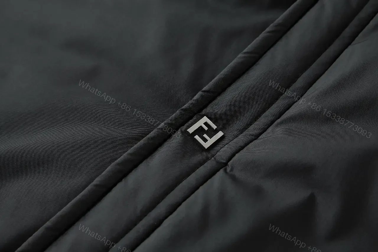 View 9 of Premium Puff Jacket: Textured Panels, Sleek Minimalist Comfort