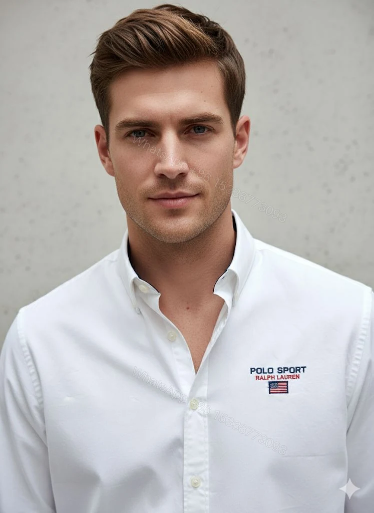 Ralph Lauren Imported Oxford Cotton Premium Shirt White First Copy | AAA+ Replica — view 1