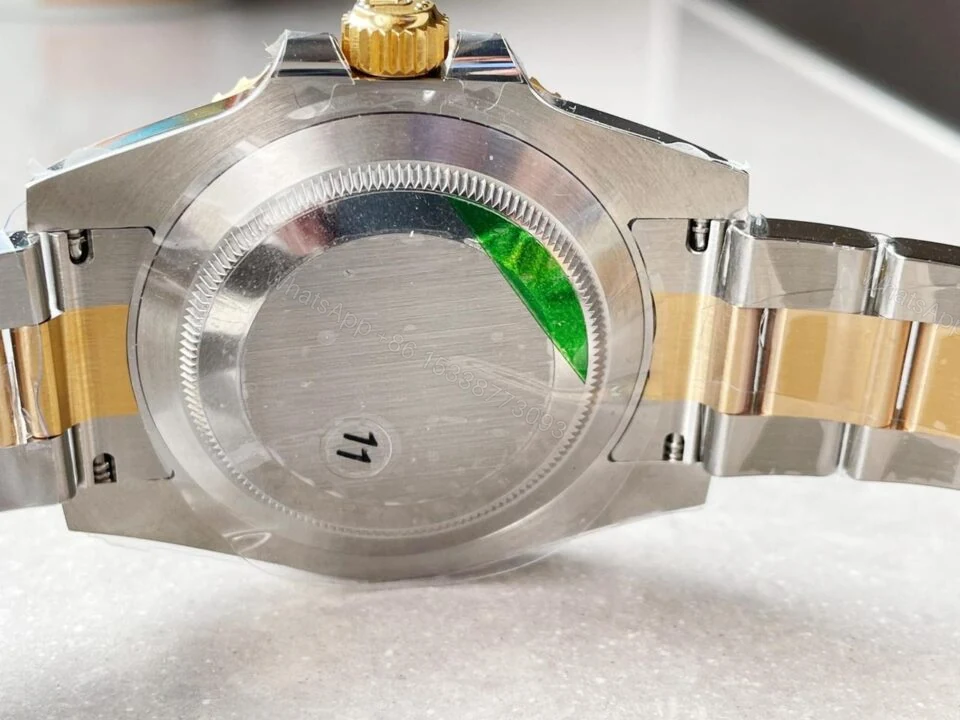 View 8 of VSF FACTORY 1:1 Rolex Submariner 116613 LN SS/YG Best Edition Black Ceramic 904L Steel VS3135