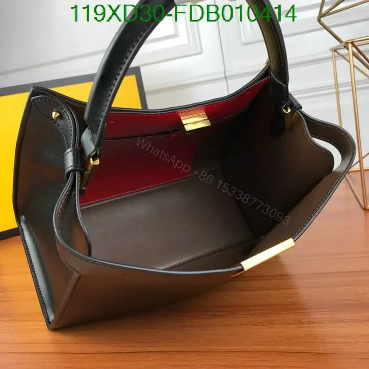 View 17 of Fendi Peekaboo X Lite Oversized Handbag KN55478