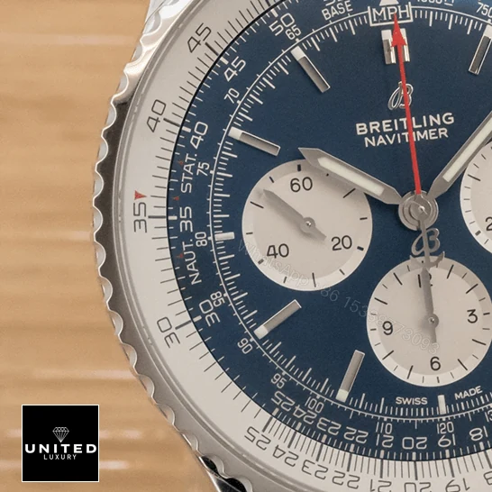 View 7 of Breitling Navitimer B01 AB0127211C1A1 Replica