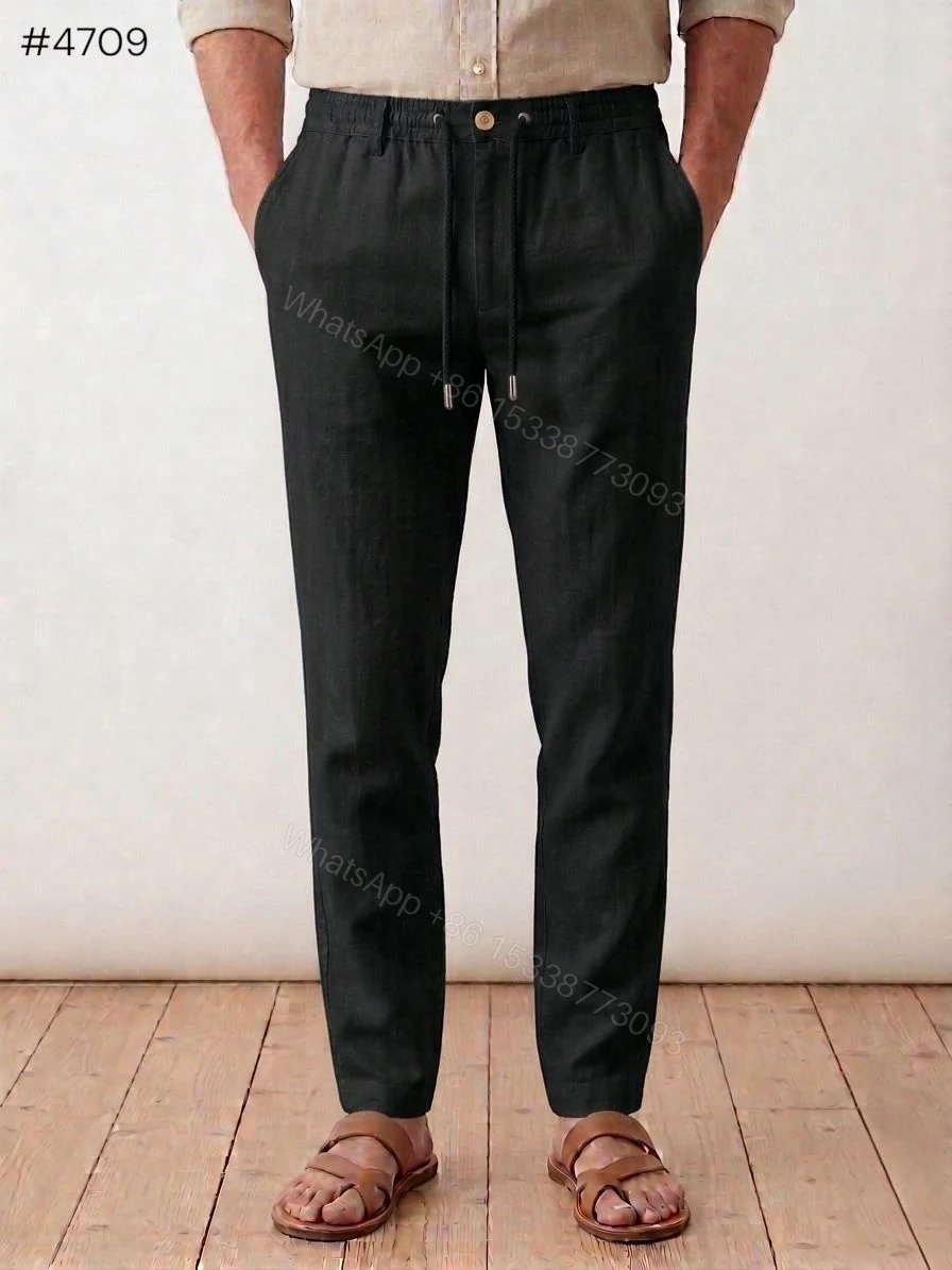 View 13 of Ralph Lauren Premium Linen Pants First Copy | AAA+ Replica Limited Edition