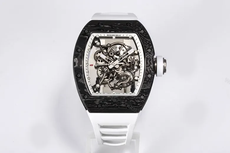 KV Factory Richard Mille RM055 Black Carbon Fiber Watch — view 1