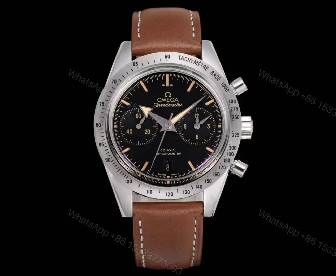 Omega Speedmaster 57 Master Chronometer 40.5 Stainless Steel Black Dial 332.12.41.51.01.001 — view 1