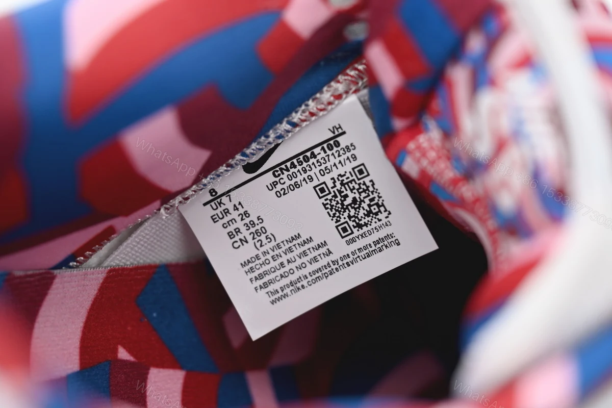 View 5 of Parra Nike SB Dunk Low OG White CN4504-100