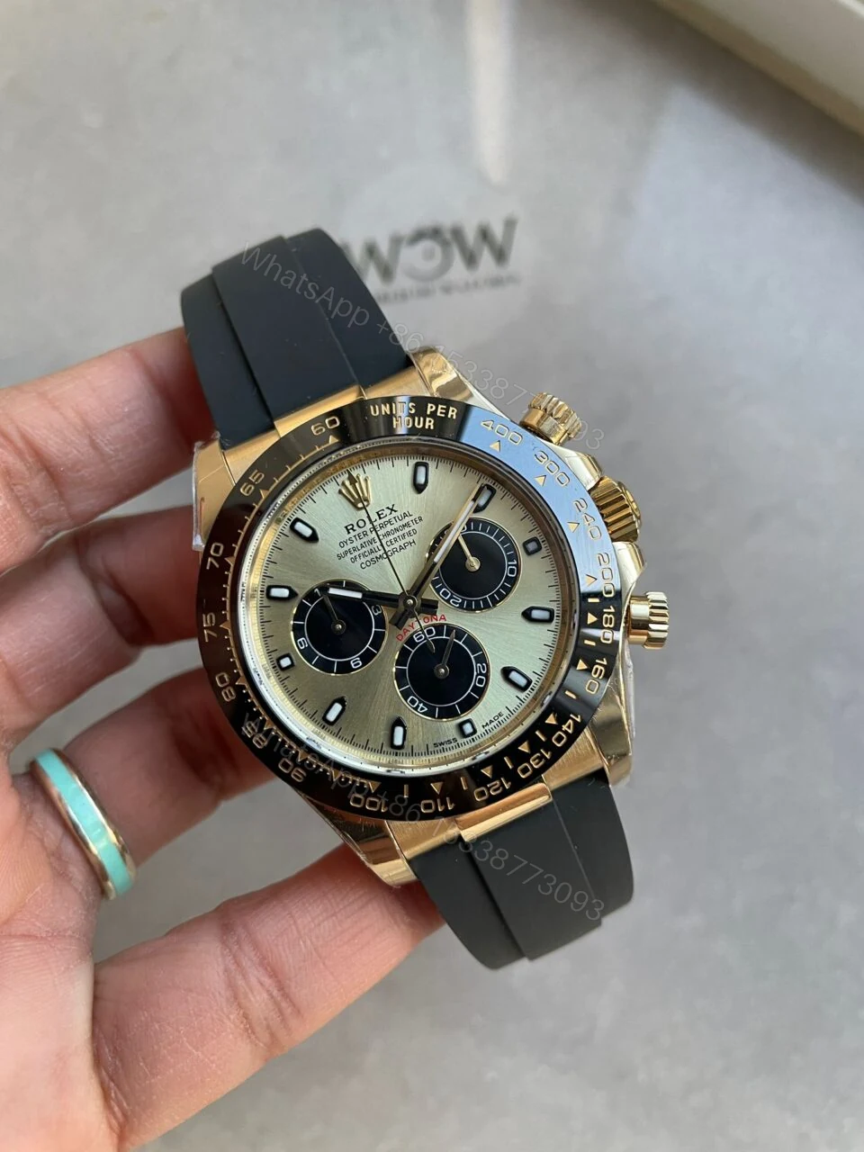 View 3 of BTF factory 1:1 Rolex Daytona 116518 Best Edition YG/Black Dial SA4130 V2