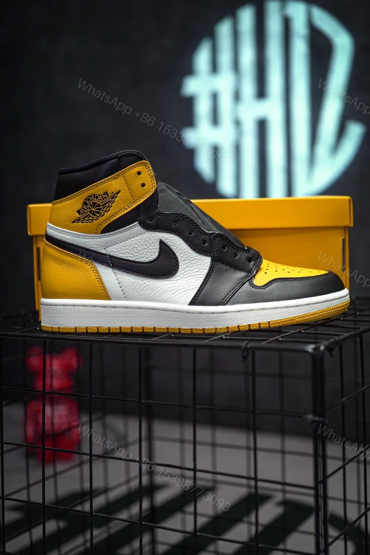 View 3 of Air Jordan 1 High “Taxi” Reps
