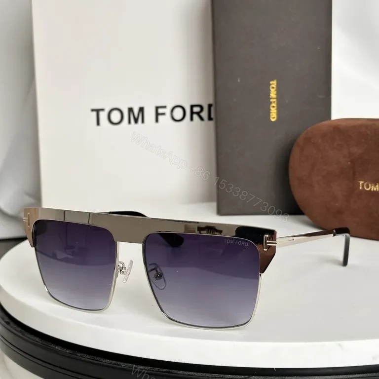View 2 of Bold Two-Tone Tom Ford Sunglasses: Gradient, All-Day Comfort