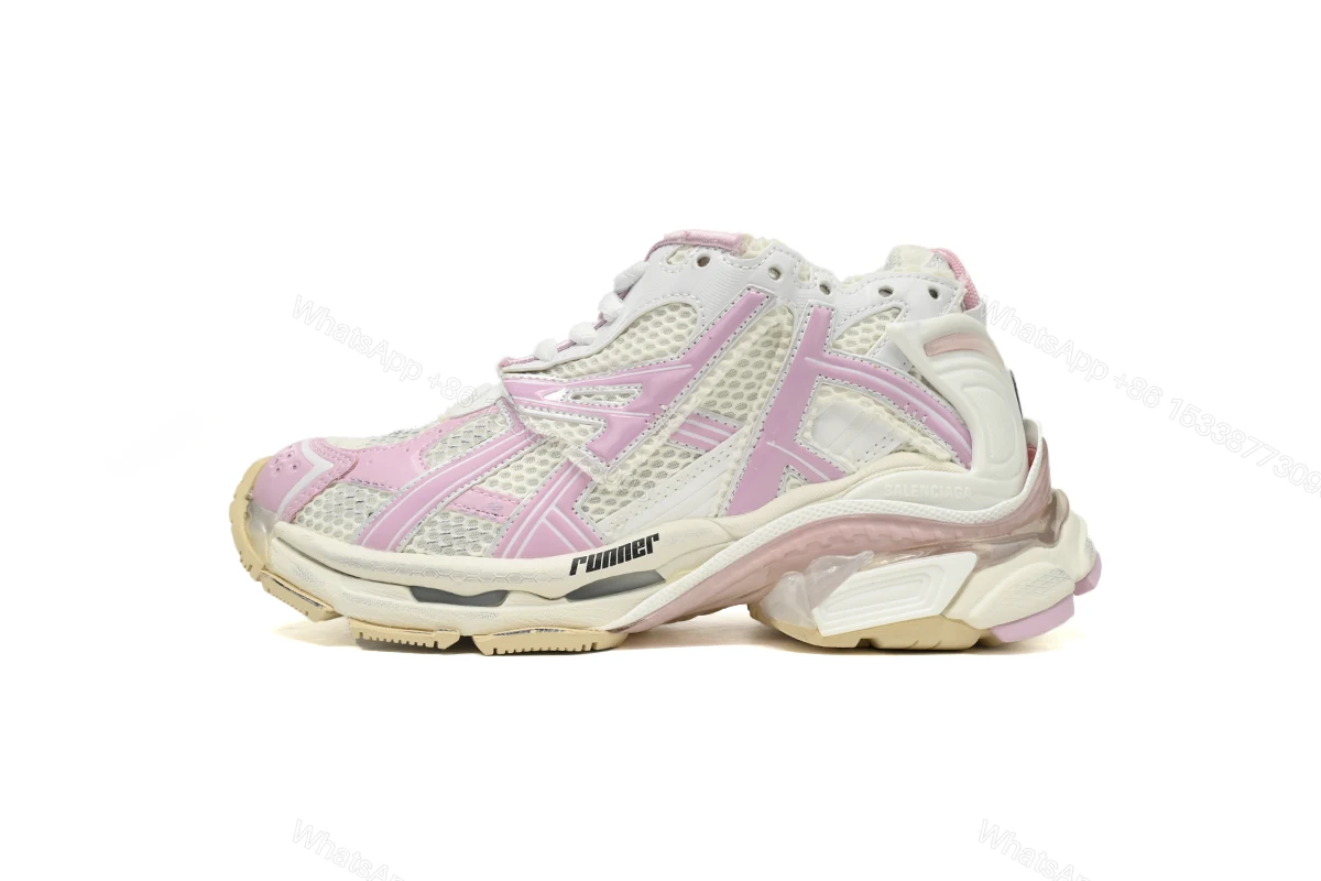 View 9 of Balenciaga Runner White Pink