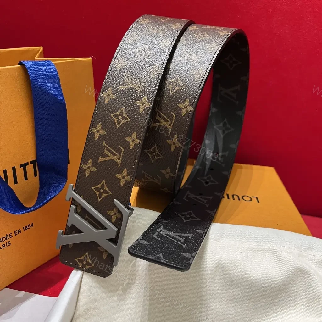 View 6 of Monogramed Leather Belt: Subtle Luxury, Everyday Elevation