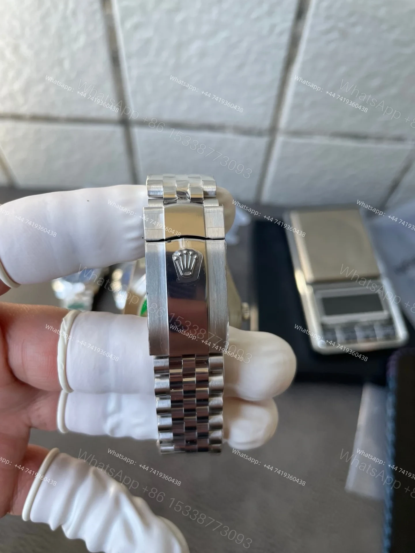 View 10 of Rolex Datejust M126334-0014 1:1 Replica Grey Dial Jubilee 41MM 3235 Movement Super Clone Watch