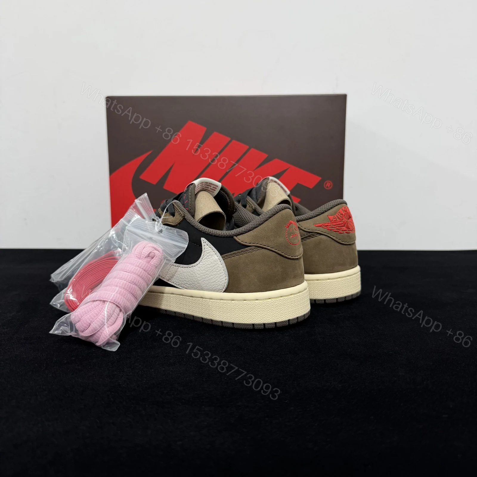 View 5 of Travis Scott x Air Jordan 1 Low Mocha Reps