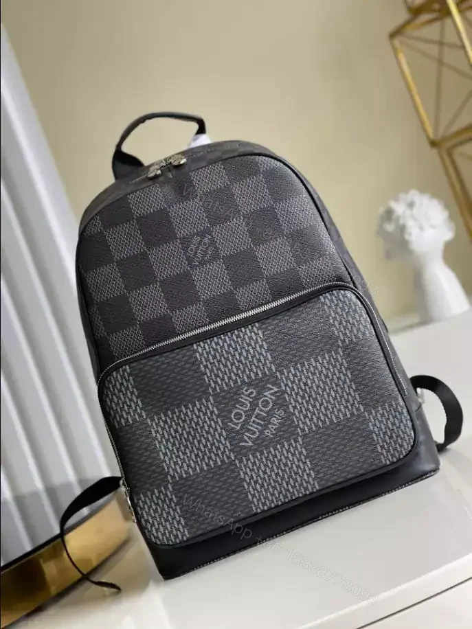 View 2 of LOUIS VUITTON CAMPUS BACKPACK DAMIER GRAPHITE CANVAS – LBV385