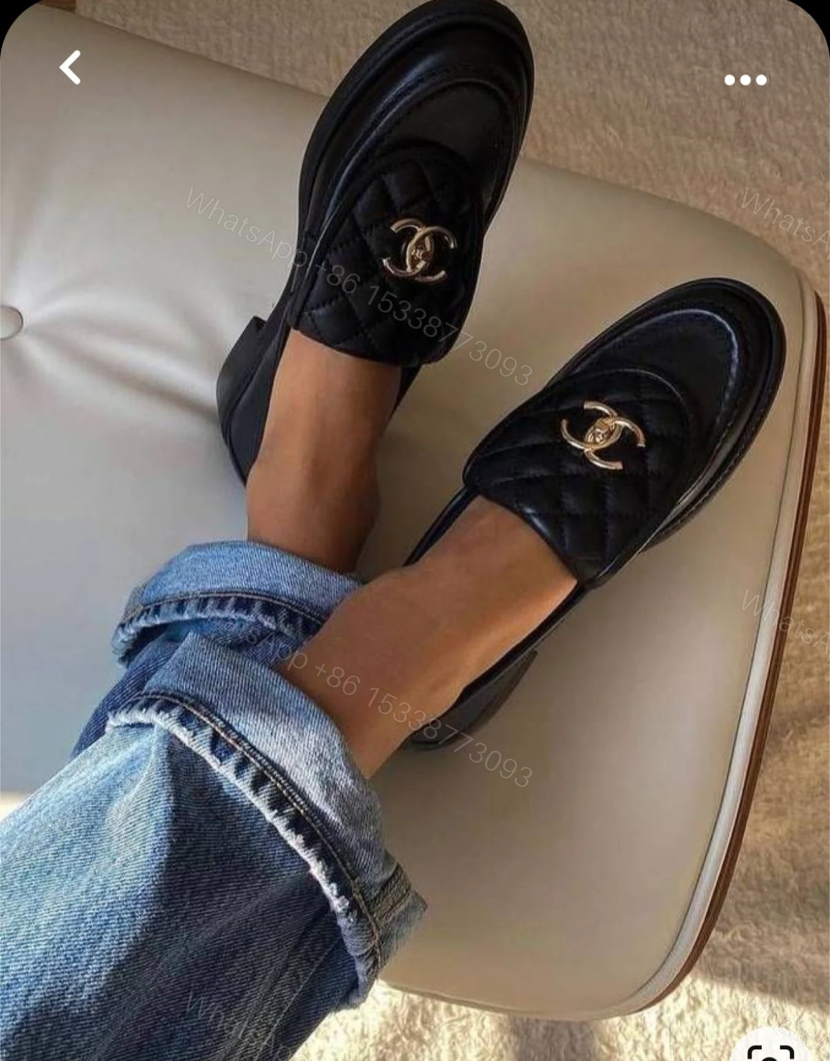 View 3 of First Copy Chanel Loafers 2025