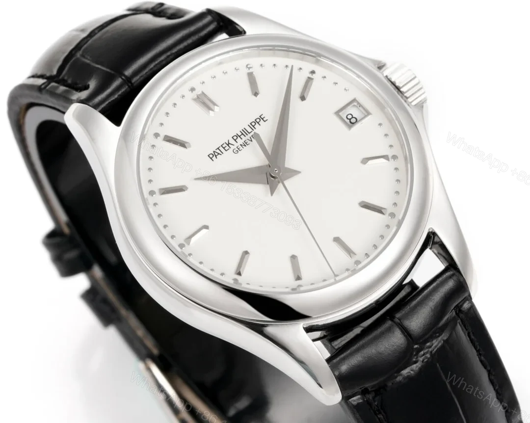 View 3 of Patek Philippe Calatrava 5196 White Gold Silver 5196G-001