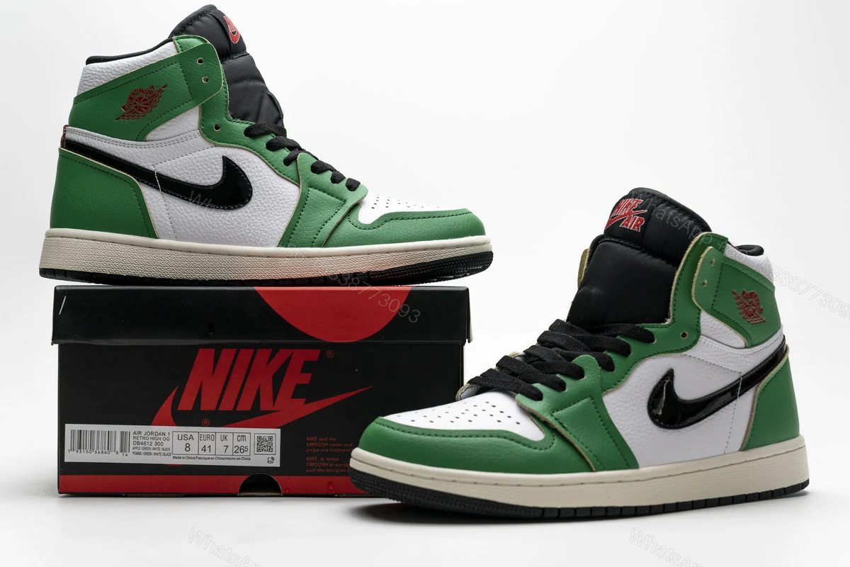 View 10 of Air Jordan 1 Retro High OG “Lucky Green” DB4612-300