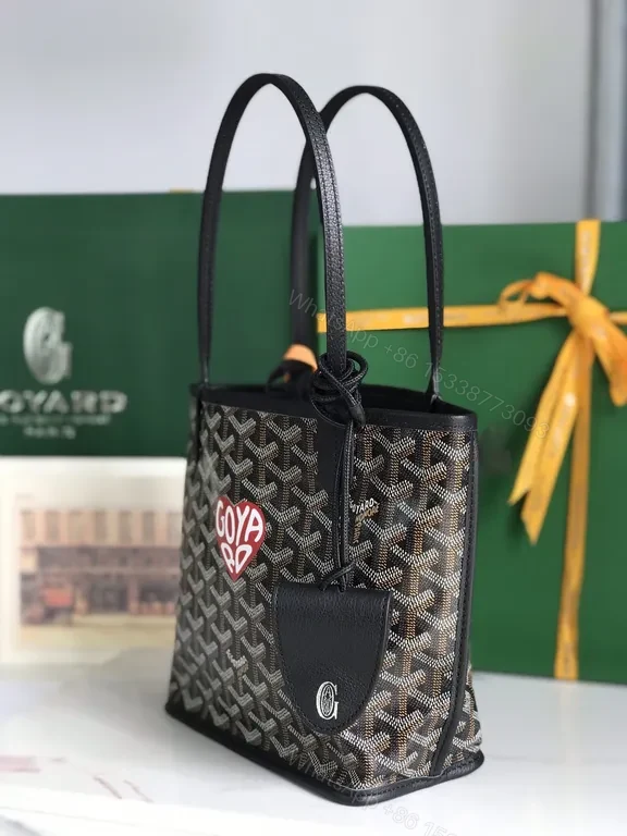 View 5 of Goyard-Texture Tote: Structured Patterned Everyday Luxury Bag