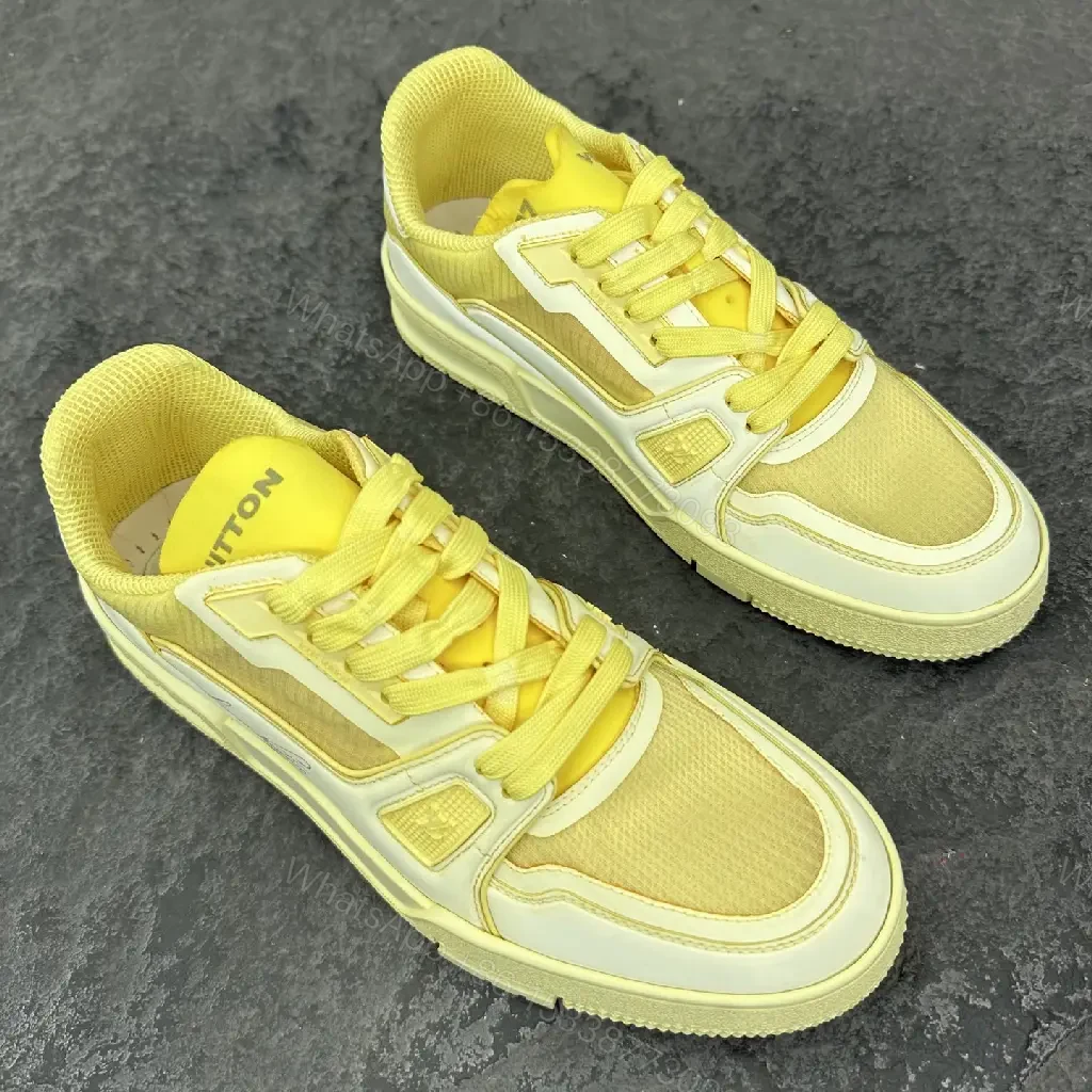 View 6 of Citrine Textured Luxe Sneaker - Bold Everyday Style