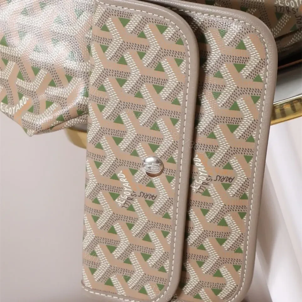 View 10 of 高仿Goyard*STLOUIP10滿印Tote手提袋咖綠免檢版小號