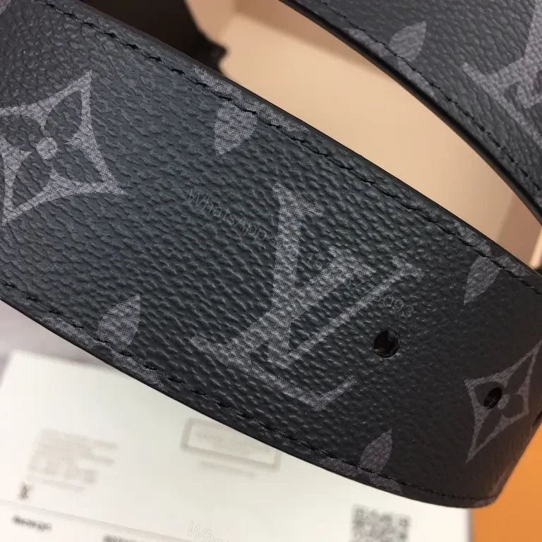 View 8 of Iconic Monogram Belt: Everyday Sophistication in Black