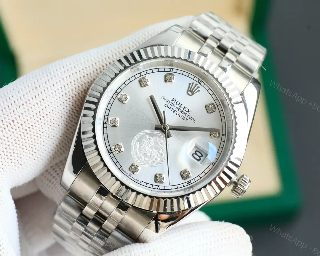 View 2 of Rolex Datejust 41mm Silver Dial Jubilee Bracelet Premium Edition 126334-0020