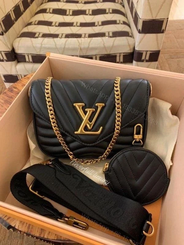 View 5 of FIRST COPY LOUIS VUITTON BLACK PREMIUM GIFT SET BAG