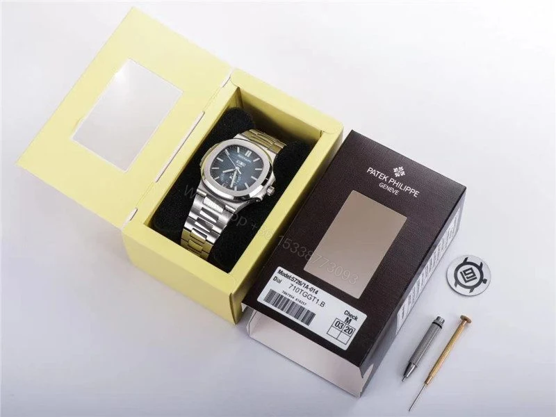 View 16 of Replica Patek Philippe 5726 Blue Calendar Watch