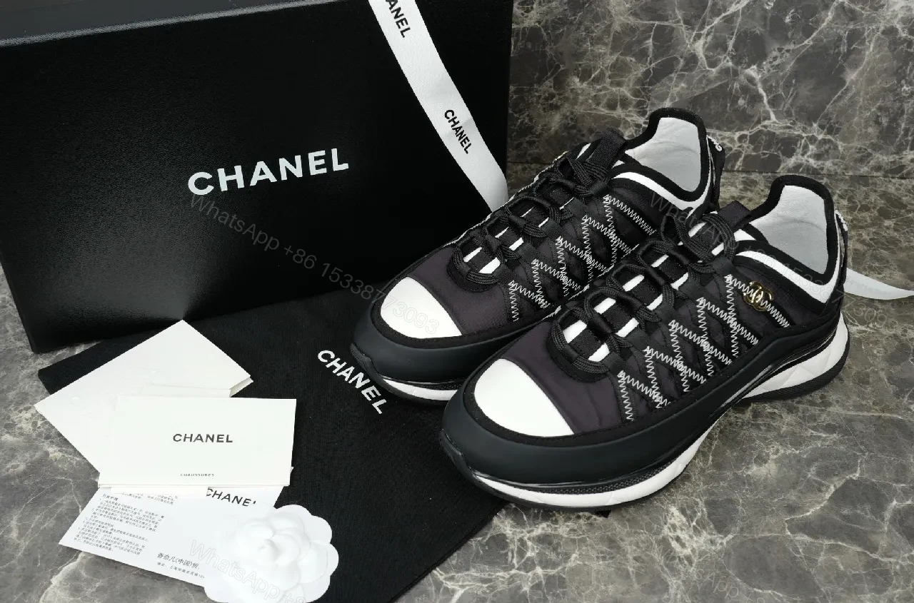 Textured Luxe High-Top Sneaker with Zigzag Stitching — view 1