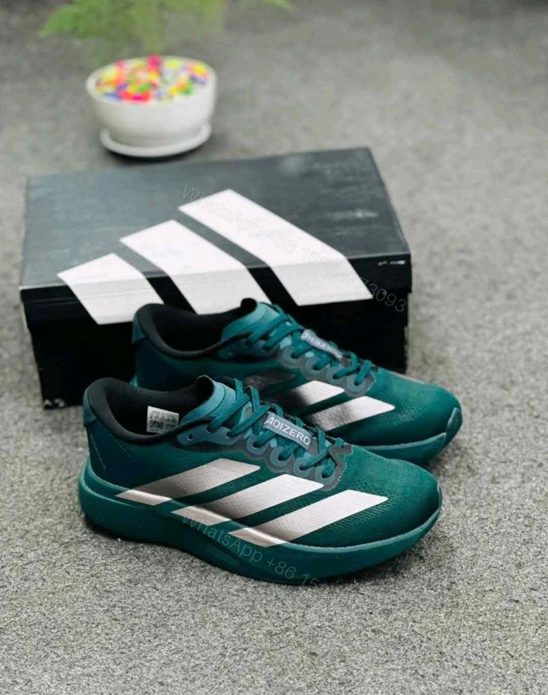 View 4 of First Copy Adidas Gazelle Dark Green White Casual Shoes For Men