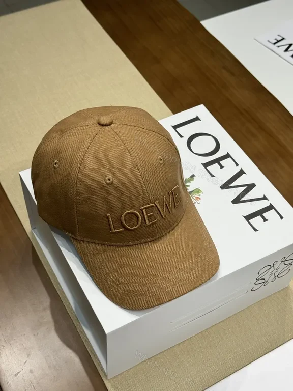 View 3 of Caramel Canvas Luxe Cap: Subtle Designer-Style hat