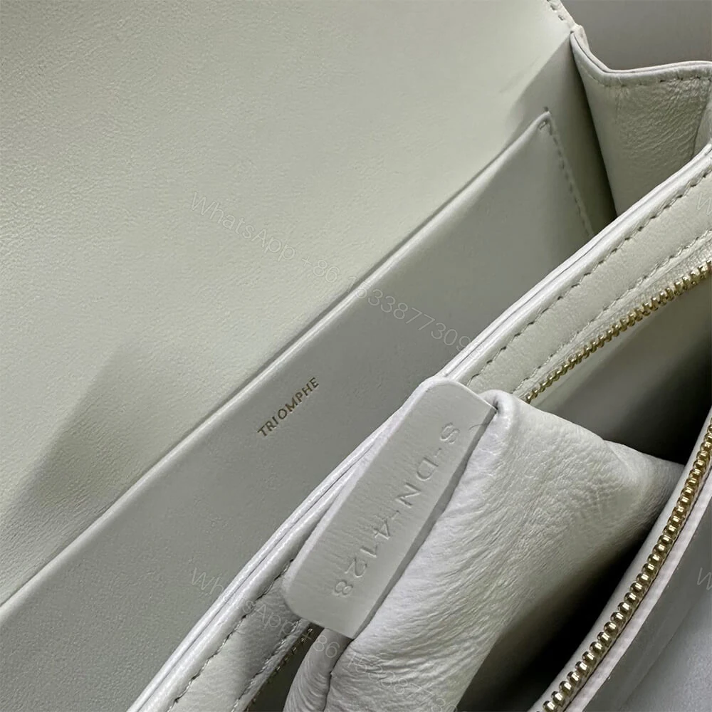 View 7 of CELINE CLASSIQUE TRIOMPHE BAG in shiny calfskin