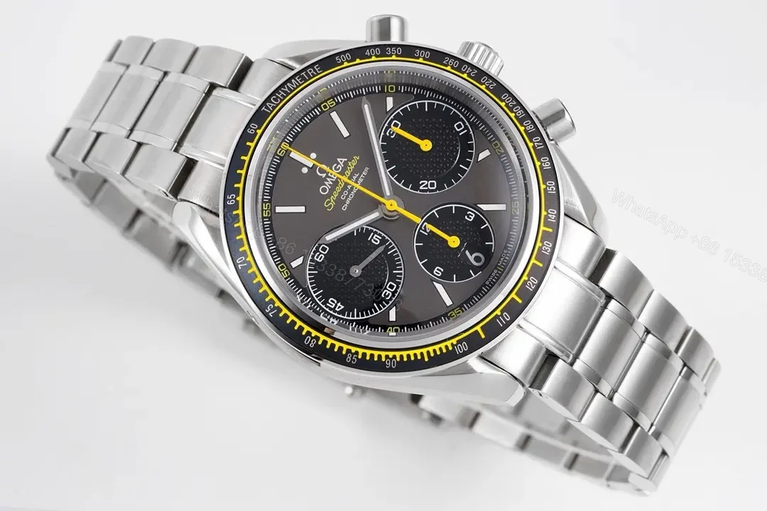 View 2 of Omega Speedmaster Professional 326.32.40.50.06.001 Multifunction Chronograph Watch Grey Dial Stainless Steel Bracelet