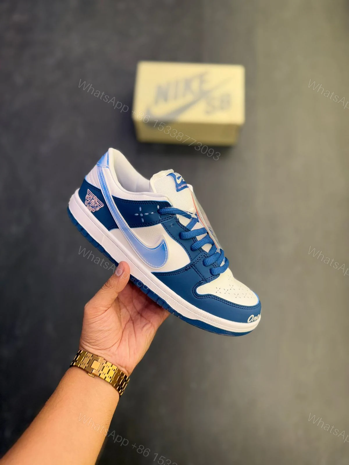 View 8 of FIRST COPY NIKE SB DUNK THE BORNE X RAISED FOR MEN