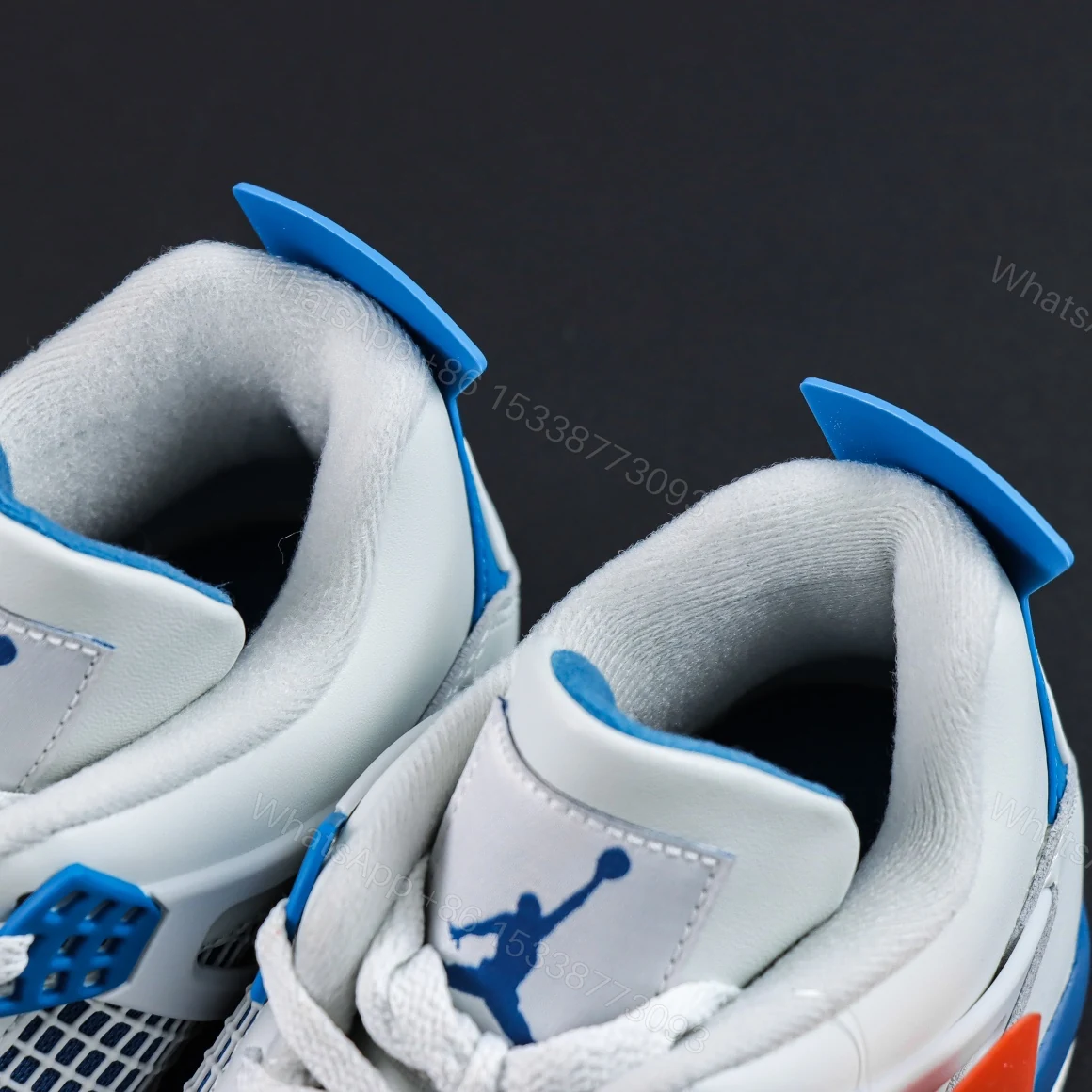 View 4 of Air Jordan 4 Retro Military Blue 2024 Reps
