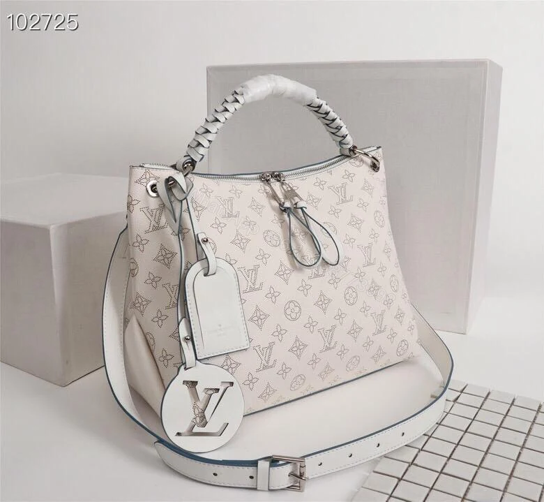 View 4 of Louis Vuitton Monogram Mahina Beaubourg Mm Hobo