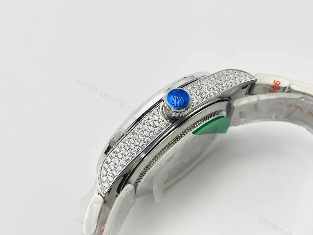 View 5 of Rolex Sky-Dweller 326934 Blue Diamond Paved Oyster Bracelet 42mm RLX-SD-BDP-OYS42-X
