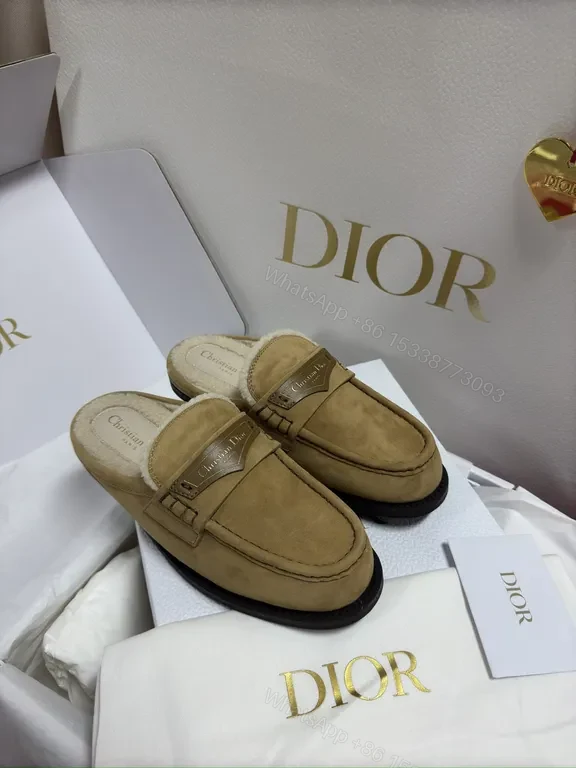 View 3 of Desert-Tone Suede Driver Mules â€“ Luxe Slip-On Shoes