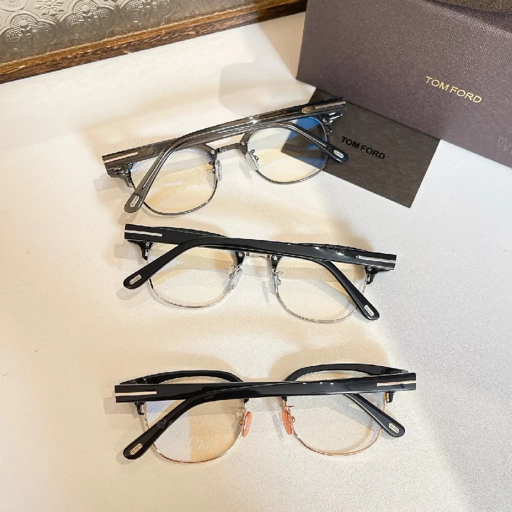 View 8 of Gunmetal Tom Ford Eyewear: Modern Precision, Timeless Proportions