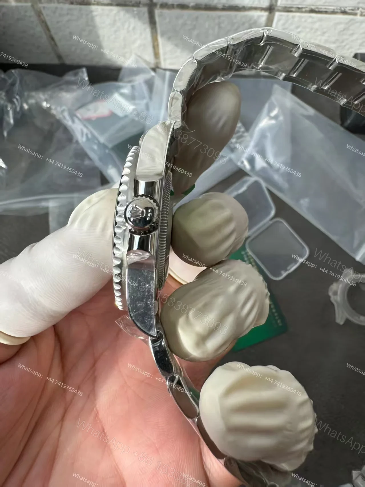 View 14 of Rolex Super Clone Watches 1:1 Meteorite GMT-Master II 126719BLRO Weighted Edition