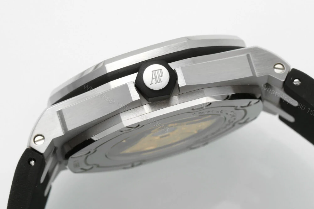 View 4 of Royal Oak Offshore Diver 15710 APSF 1:1 Best Edition Black Checkered Dial Super Clone