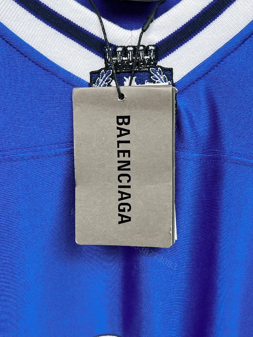 View 7 of Bold Blue Jersey – Luxe Streetwear, Elevated Comfort, Unisex